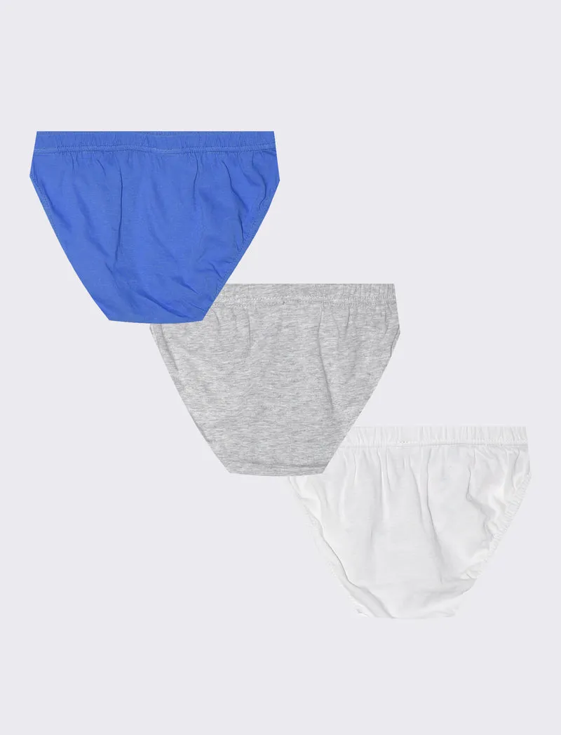 Tris di slip con Spidey, Avengers, Sonic e Pokémon - Blu