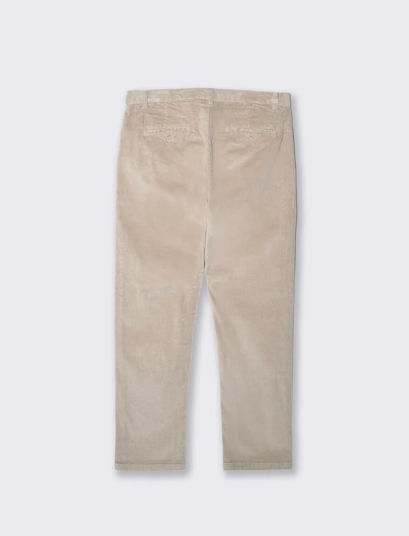 Pantaloni Chino in velluto a coste - Sabbia