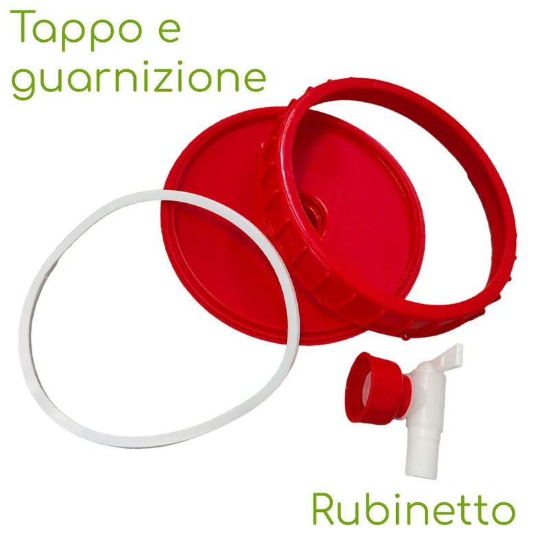 FUSTINO DEMETRA LT 20 CON RUBINETTO 5/8