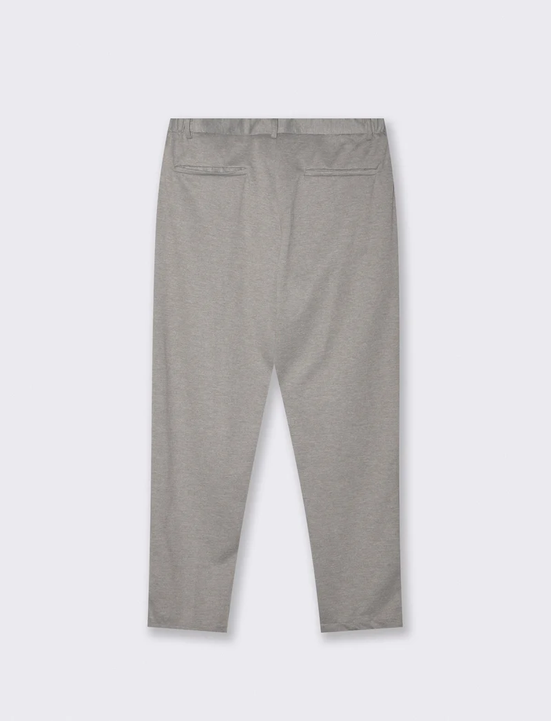 Pantaloni Jogger Easy Formal Fit - Grigio mel.