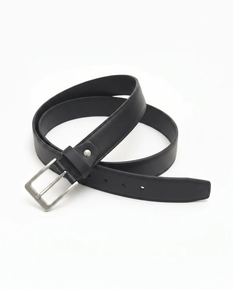 Cintura uomo basic elegante e versatile - Nero