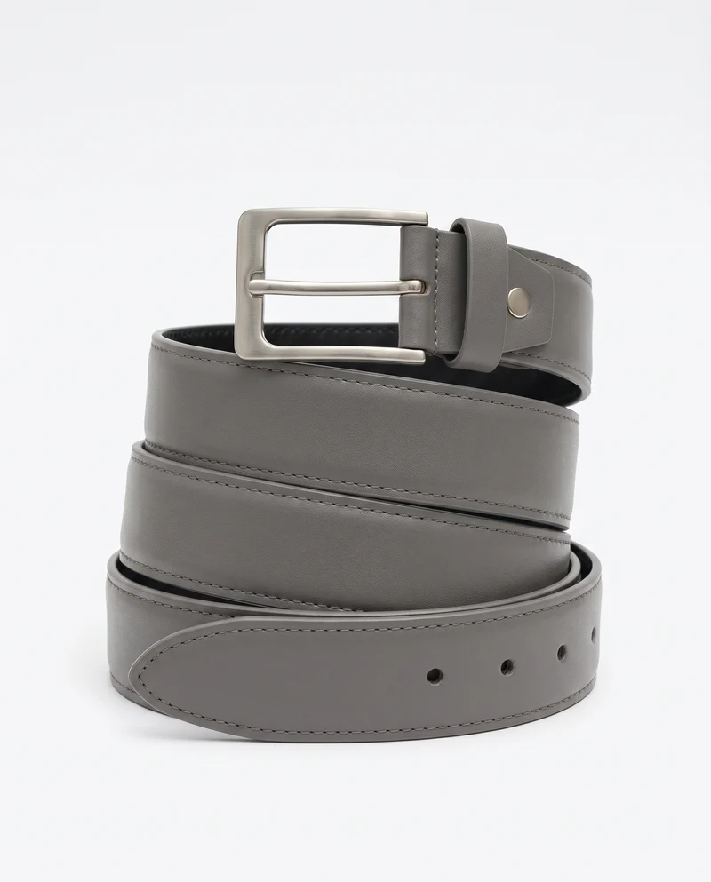 Cintura uomo basic elegante e versatile - Grigio