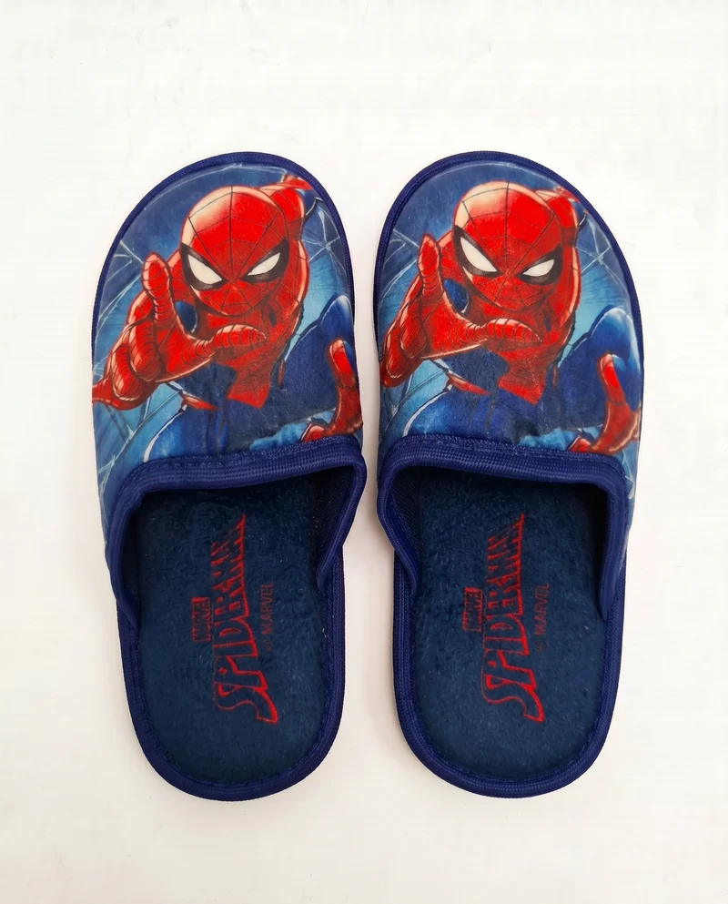 Pantofola blu Spiderman per bambini - Blu