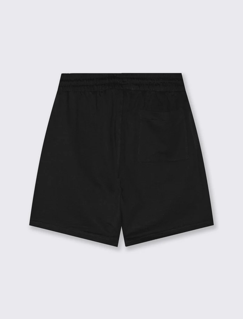 Bermuda Felpa French Terry Vita Jogger - Nero
