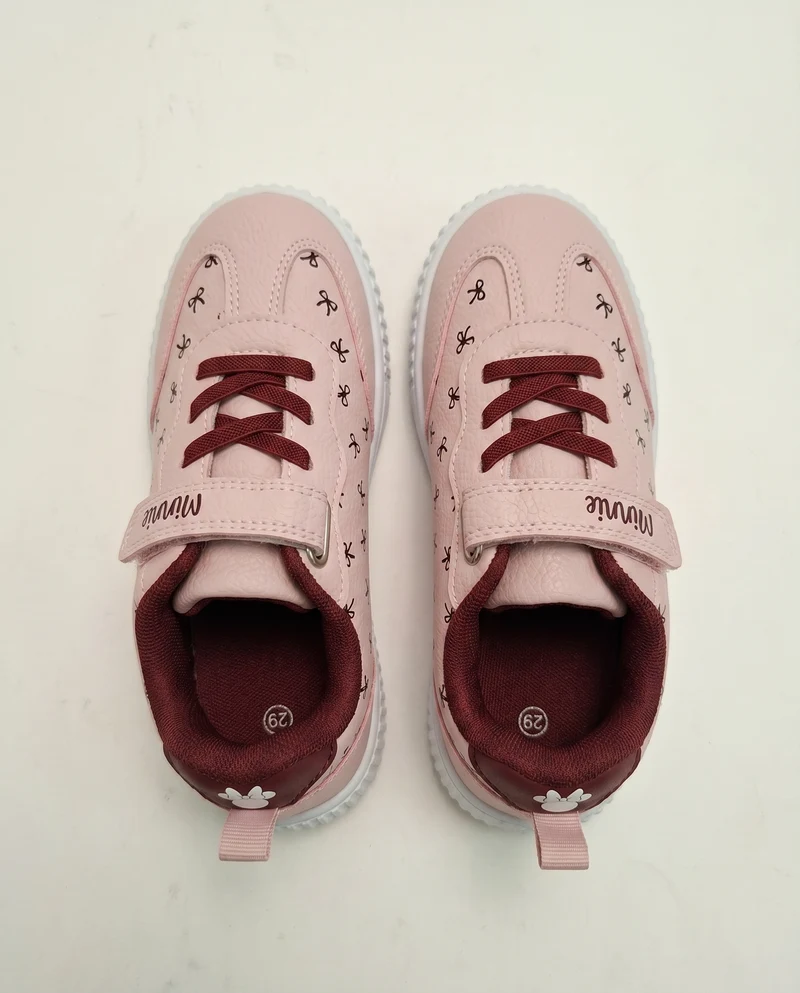 Sneakers Minnie© rosa con strappo - Rosa