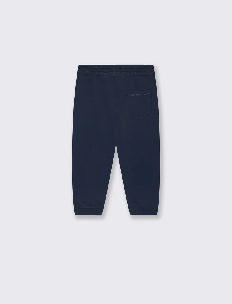 Pantafitness Pantaloni in felpa con tagli - Blu