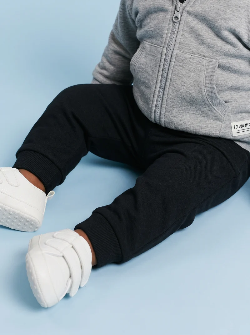 Pantafitness jogger tinta unita basico - Nero