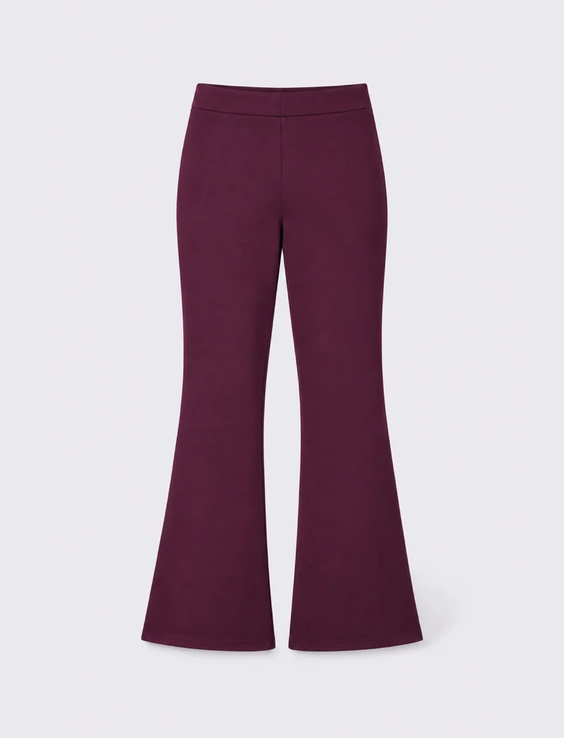 Fuseaux flare: stile e comfort unici - Bordeaux