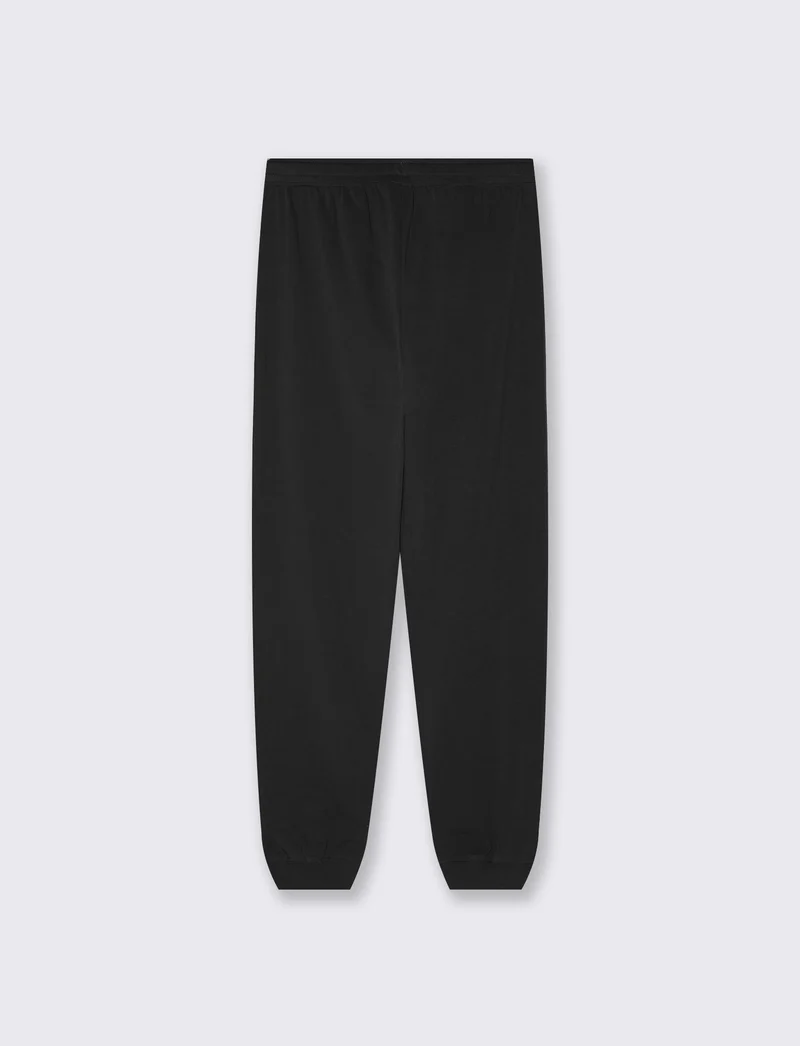 Pantafitness Slim con Coulisse ed Elastico - Nero