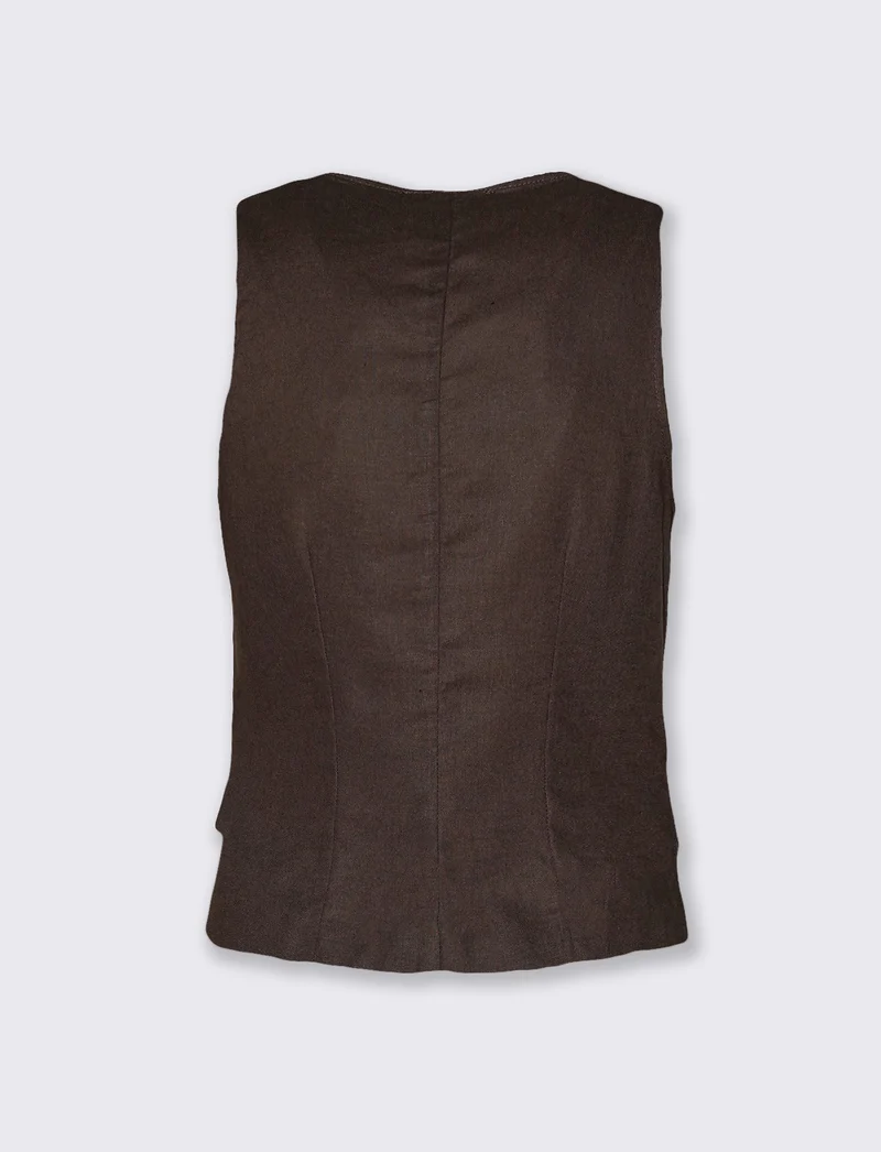 Gilet corto scollo a v per donna - Caffe'