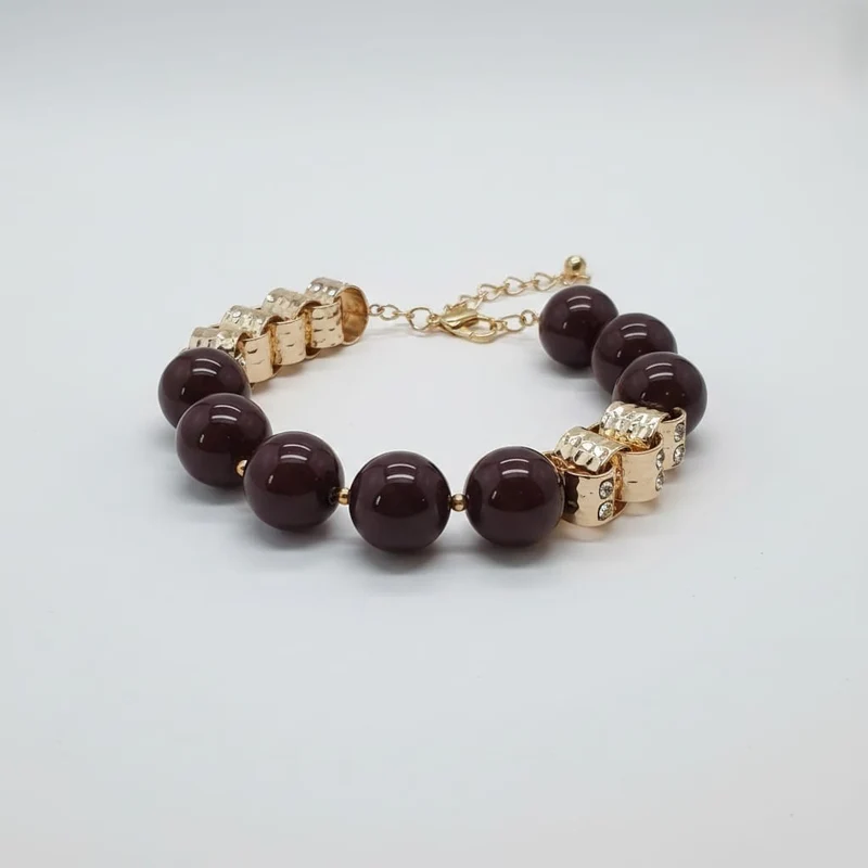 Collana: Tubettoni e Palline - Oro