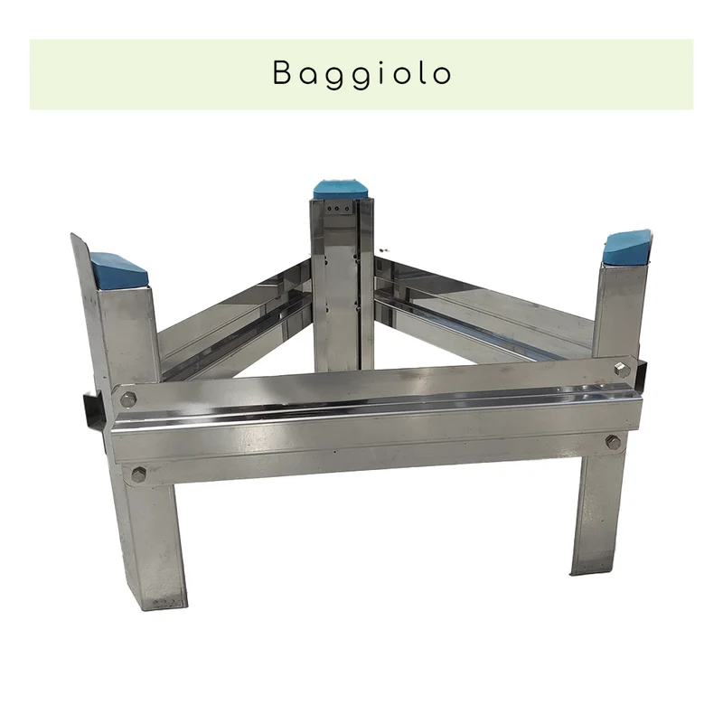 SERBATOIO INOX SEMPREPIENO AD ARIA LT 500 FONDO BOMBATO CON PIEDI
