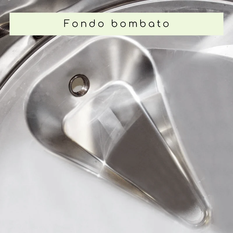 SERBATOIO INOX SEMPREPIENO AD ARIA LT 500 FONDO BOMBATO CON PIEDI