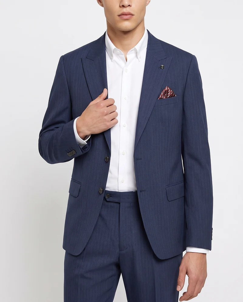 Blazer Strutturato Formale con Pochette - Avion