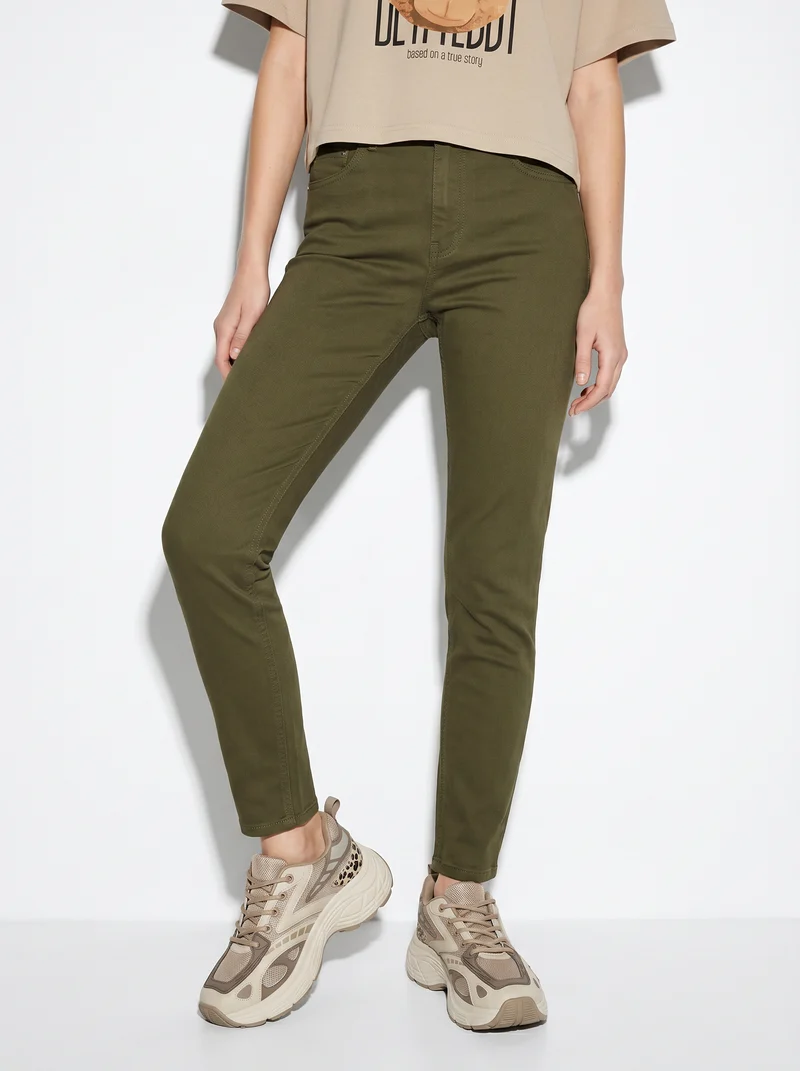 Jeans skinny con vita media ideale - Ve.milit.