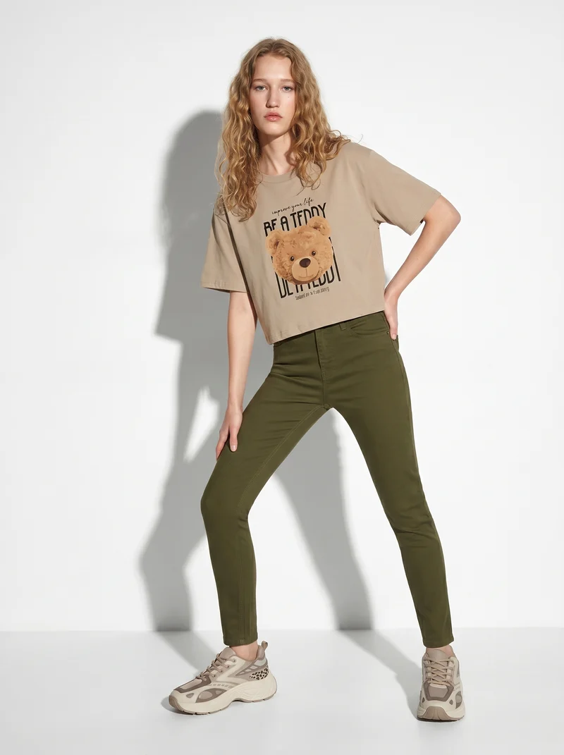 Jeans skinny con vita media ideale - Ve.milit.