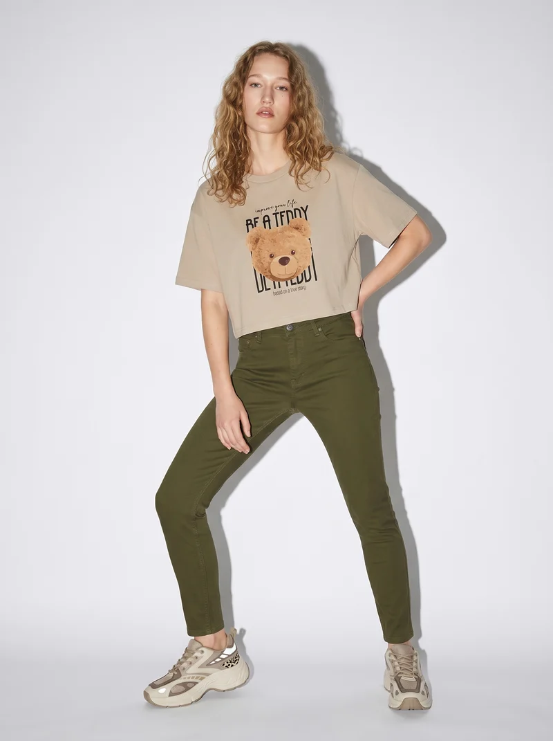 Jeans skinny con vita media ideale - Ve.milit.