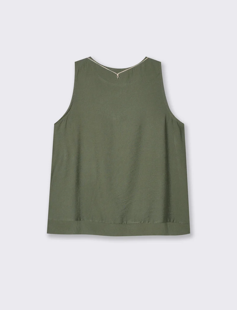 Casacca morbida giromanica con collana donna - Ve.milit.