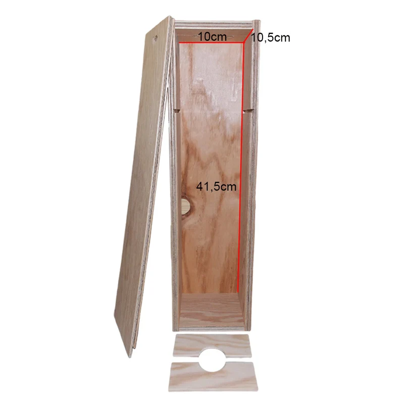 VALIGETTA LEGNO 1 BOTTIGLIA MAGNUM 1,5Lt SCORREVOLE