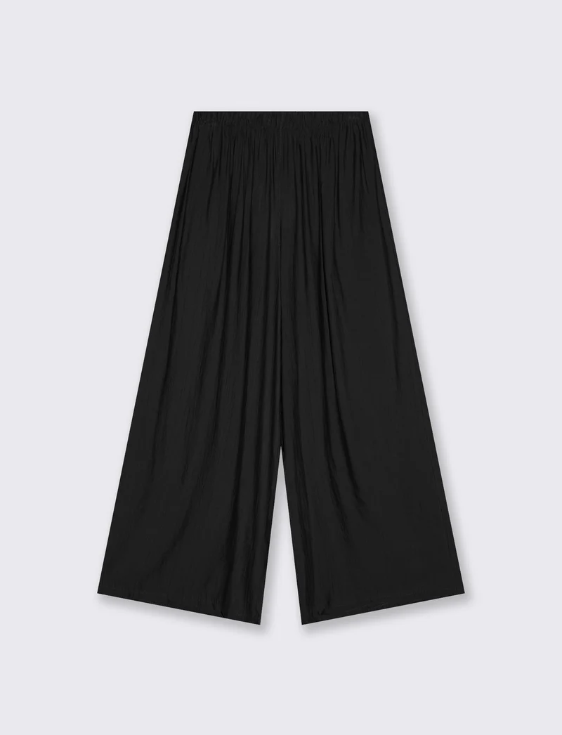Pantaloni Elasticizzati con Vestibilità Morbida - Moro