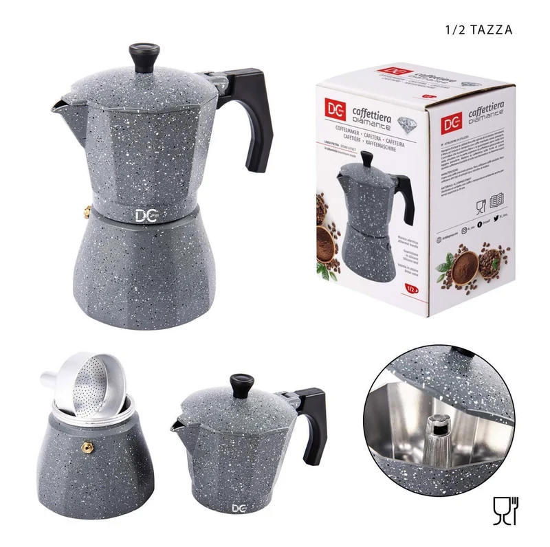 DC CASA caffettiera 1/2 tazza