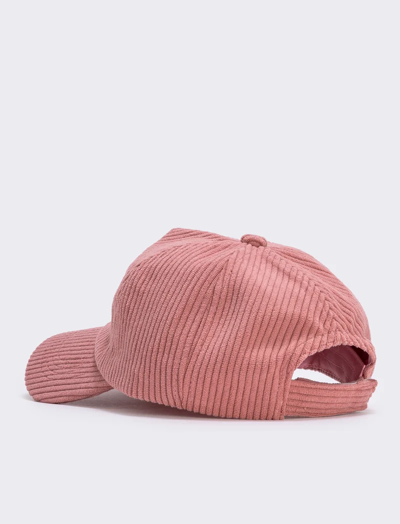 Baseball a coste con scritta distintiva - Rosa