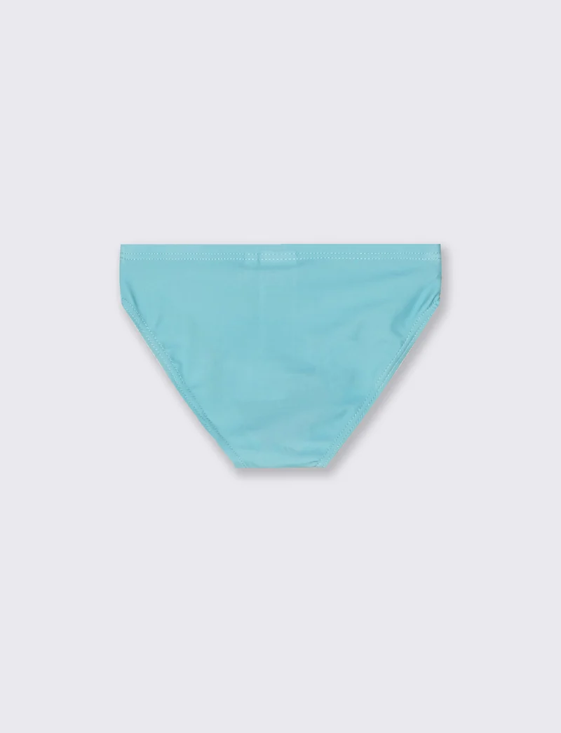 Costume slip Pikachu in tessuto elastico - Blu