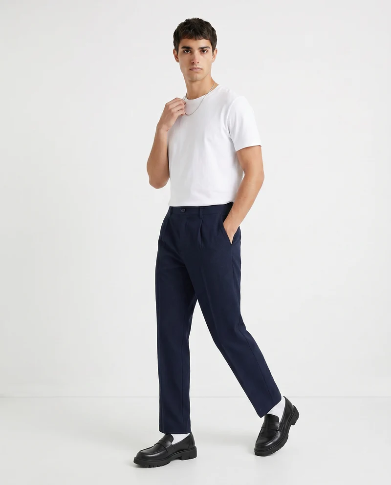 Pantaloni Chino Relaxed Easy Pant Uomo - Blu