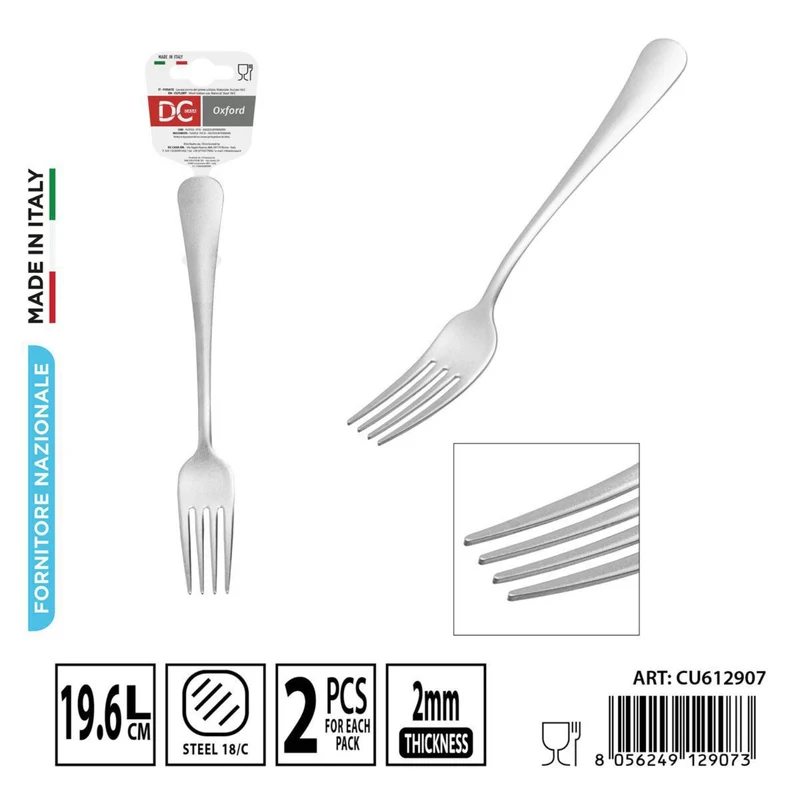 DC CASA Oxford sabbiato cucchiaio 19,6cm 2pz