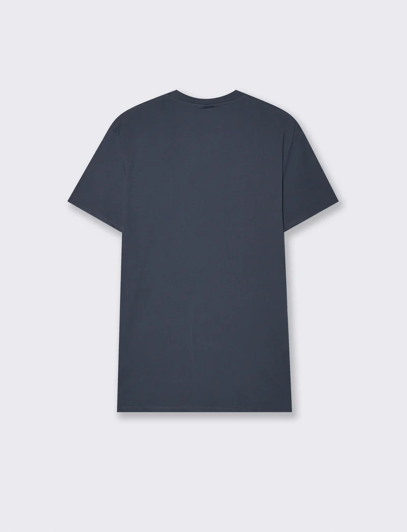 T-shirt girocollo con stampa PUF - Avion