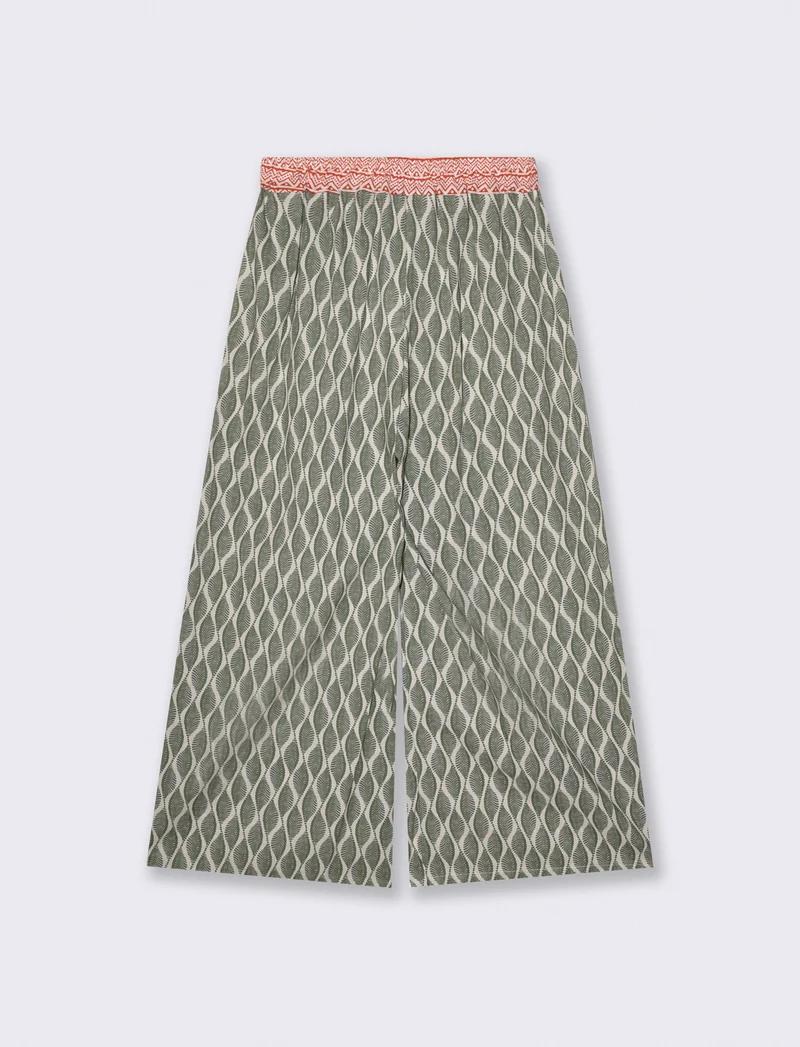 Pantaloni Pinocchietto con Stampa - Ve.milit.