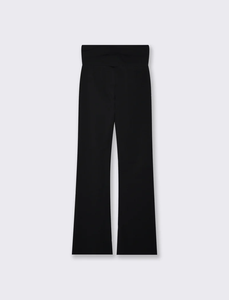 Leggings Basico Flare - Nero