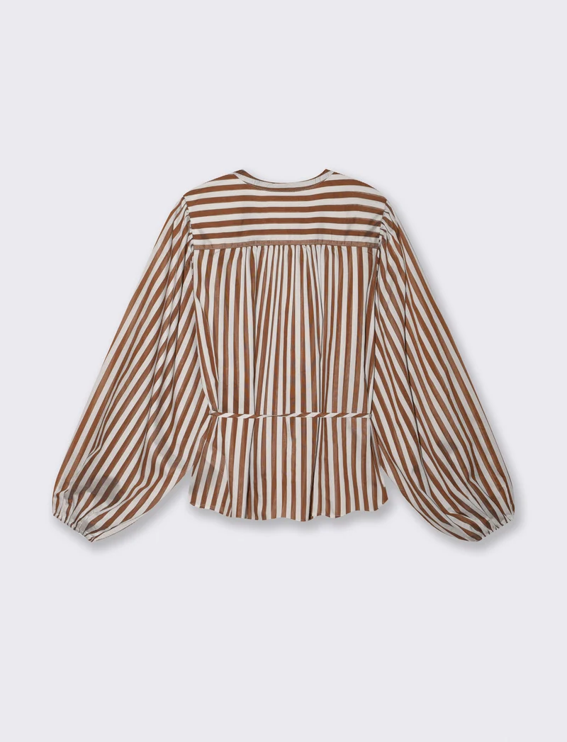 Camicia Lunga con Collo Coreano - var 2