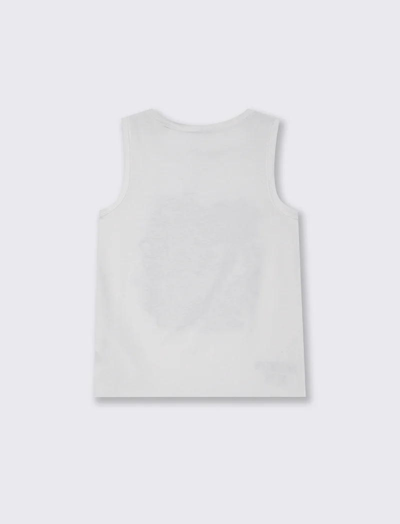 Canotta NBA in cotone trendy e versatile - Bianco
