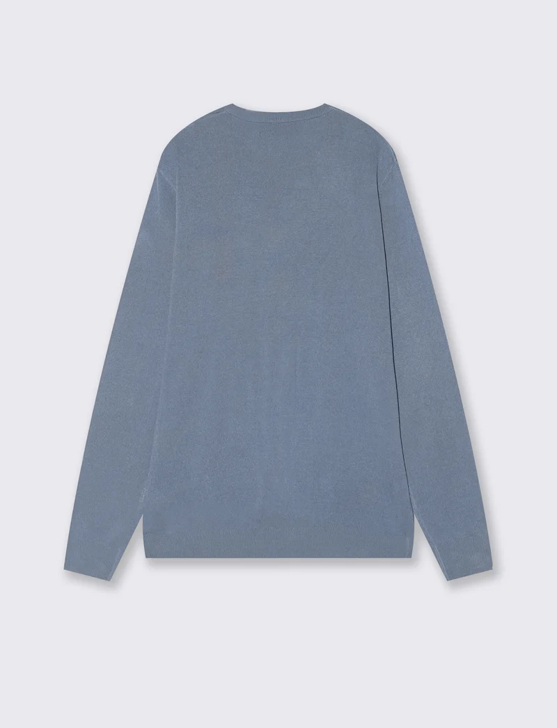 Maglia Girocollo Basic Regular Fit - CARTA DA ZUCCHERO