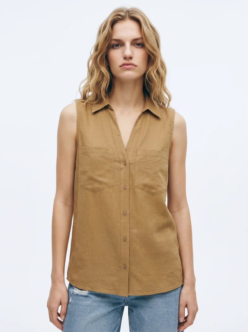 Cargo con Tasche: Stile e Comfort - Mostarda