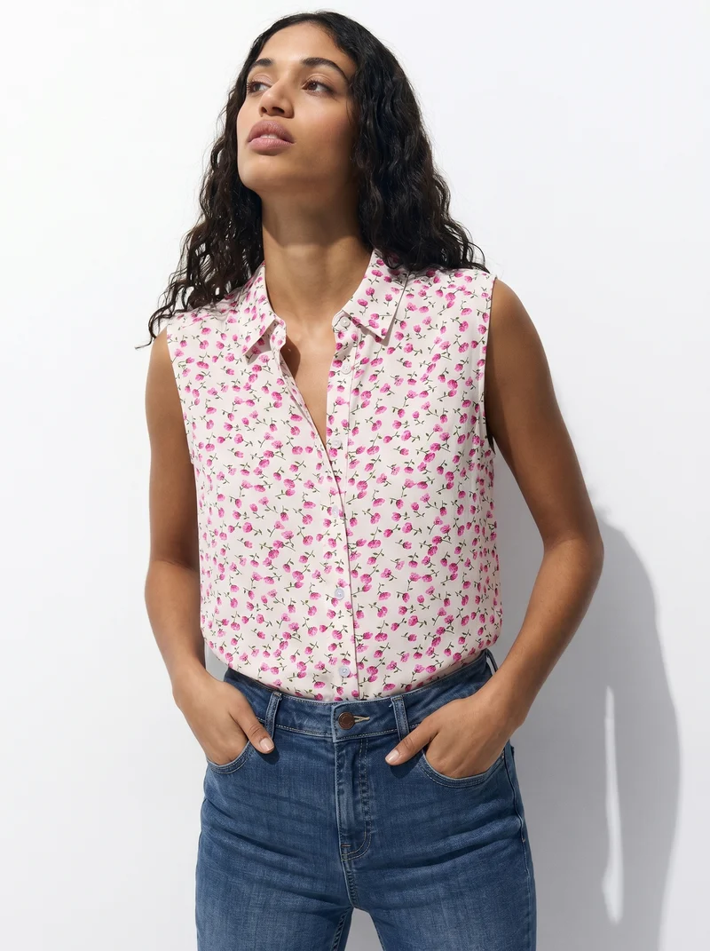 Camicia Giromanica con Stampa - var 2