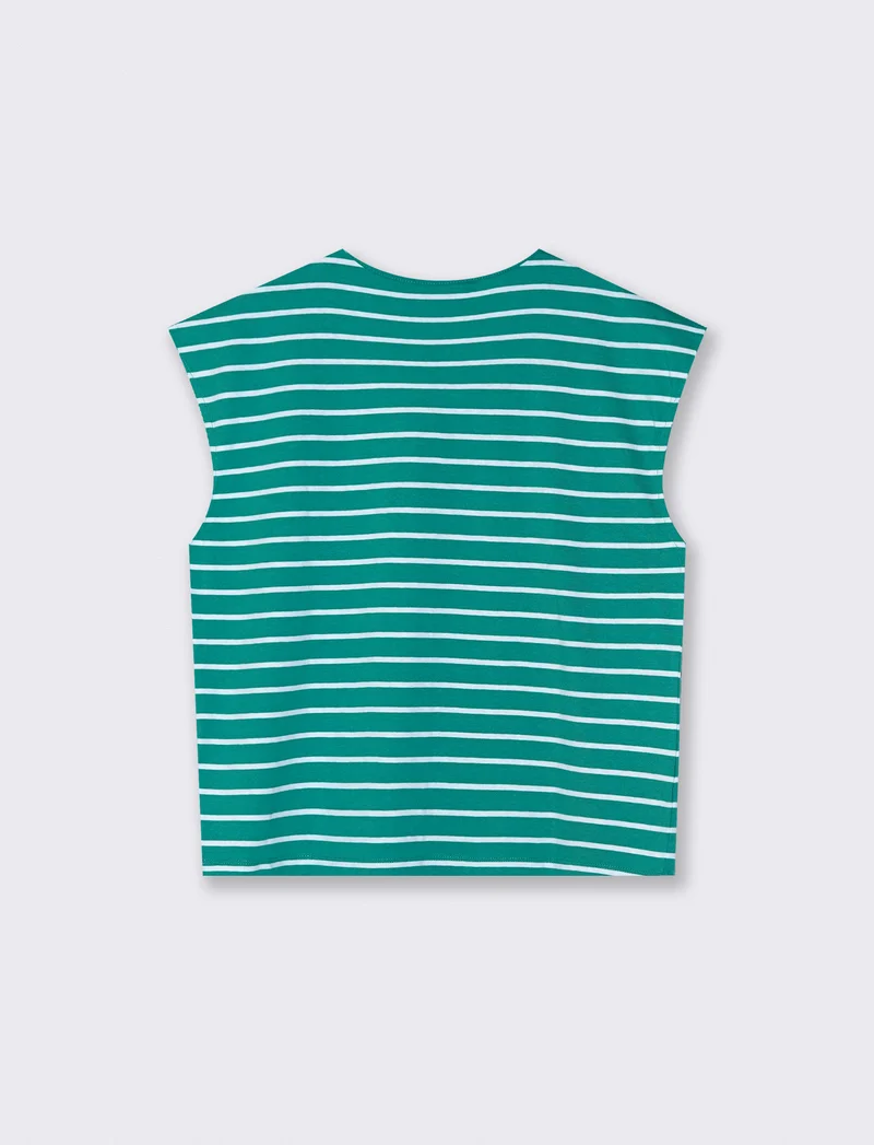 T-Shirt Cotone con Applicazioni - var 3