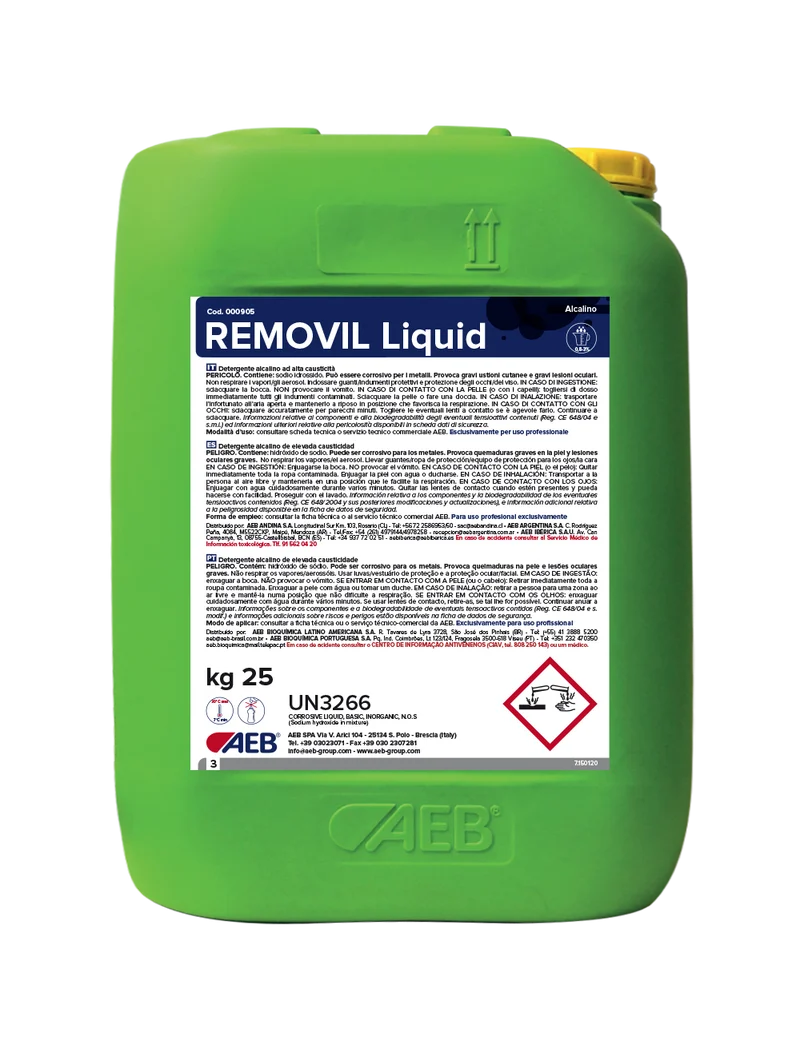 REMOVIL LIQUIDO kg 15