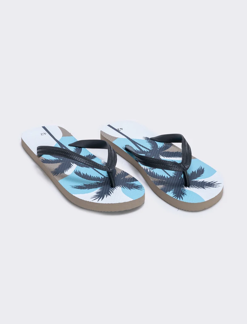 Infradito Island da uomo in pvc colori - Nero