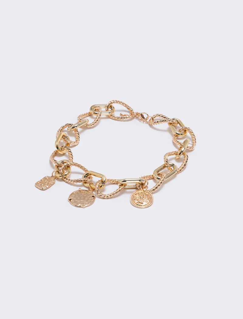 Collana catena con ciondoli femminili - Multicolore