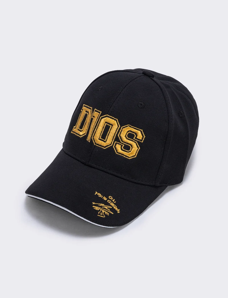 Cappello D1OS Uomo Elegante e Versatile - Nero giallo