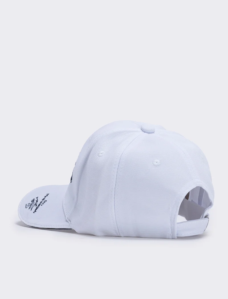 Cappello D1OS Uomo Elegante e Versatile - Bianco-blu