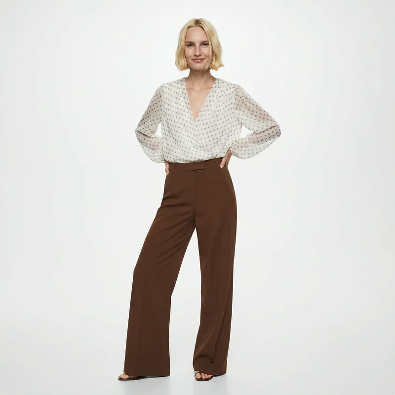 Casacca Leggera Incrociata - Bianco latte