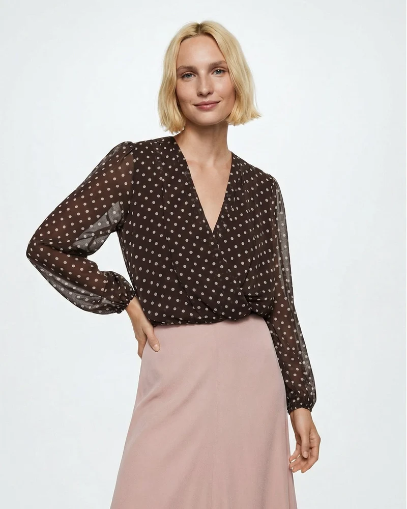 Casacca Leggera Incrociata - Moro