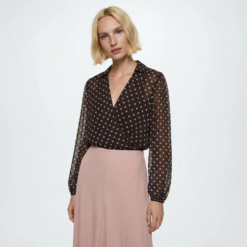 Casacca Leggera Incrociata - Moro
