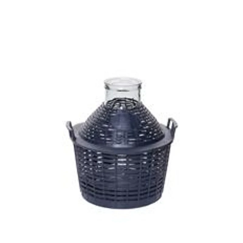 DAMIGIANA PLASTICA LISCIA BL Lt.10