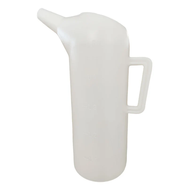 BROCCA GRADUATA PLASTICA CON VERSATORE Lt. 5