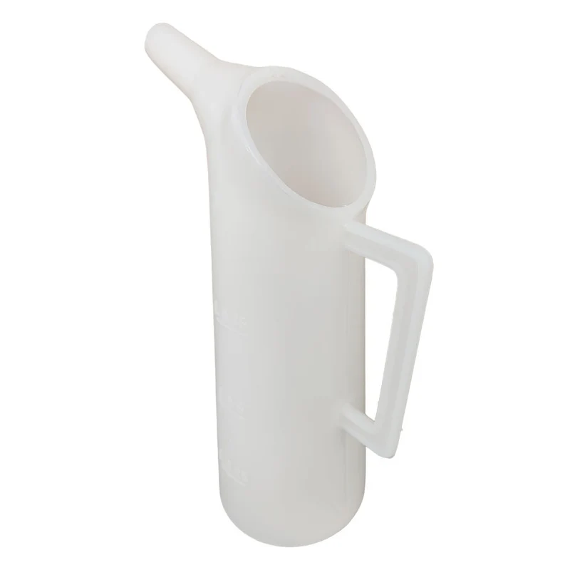 BROCCA GRADUATA PLASTICA CON VERSATORE Lt. 1