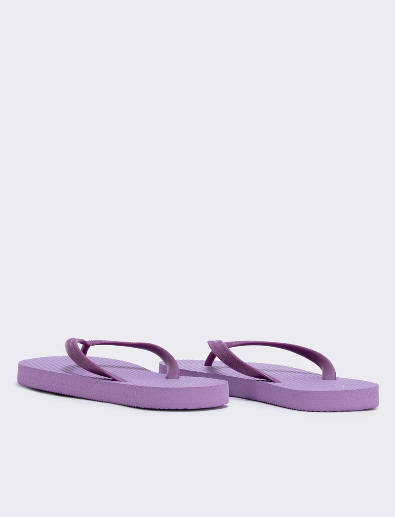 Infradito monocolore da in PVC - Lilla